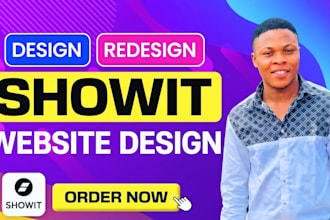 customize showit template redesign showit build showit website landing page blog