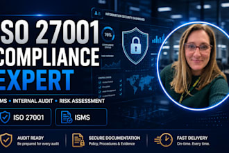 be your iso 27001 compliance consultant and isms expert