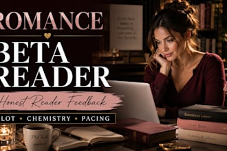 beta read romance novel manuscript feedback and story critique