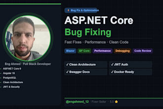 fix bugs in your asp net core or blazor application