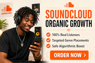 do organic soundcloud promotion, soundcloud followers, soundcloud listeners