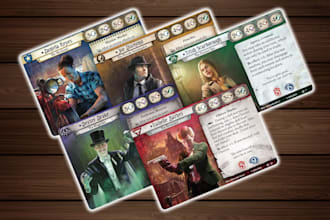 illustrate card game design trading card game card box design card game art