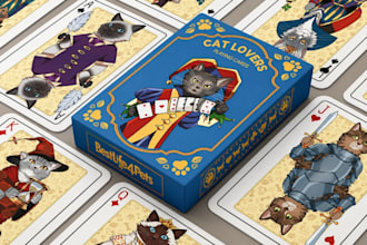 design card game, board game, trading card game, card frame, card illustration