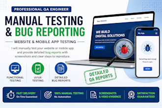do QA testing for your website or mobile app