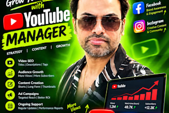 run youtube, facebook, instagram paid ads