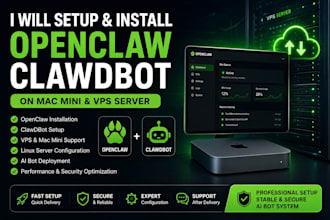 setup ai openclaw bot hosting on vps and mac mini