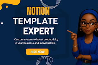 build custom notion dashboard, workspace, CRM and automation system notion VA