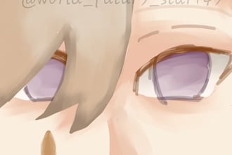 draw either a stupid lil guy or a bust shot for pfps