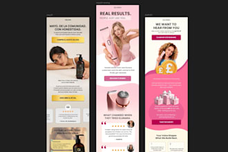 design a stunning email marketing template in figma or canva