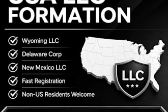 provide USA llc formation, ein, and business registration