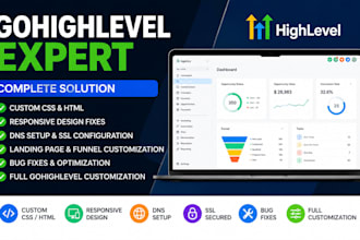 gohighlevel custom css styling gohighlevel html customization ghl dns ssl setup