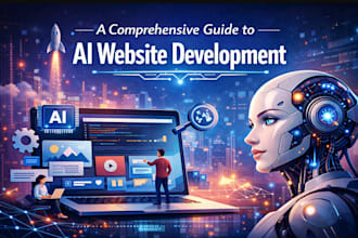develop a custom ai website, ai saas, and ai software application