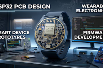 do esp32 pcb design wearable electronics and smart device prototypes