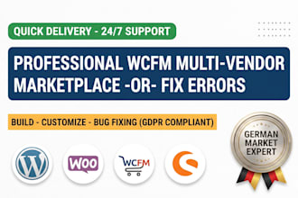configure premium wcfm multi vendor marketplace engine