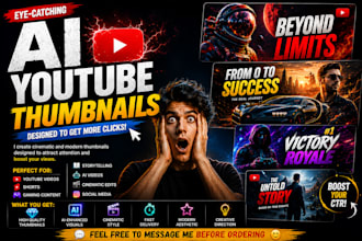 create cinematic ai youtube thumbnails