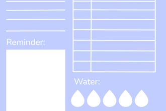 create cute printable planners and productivity templates