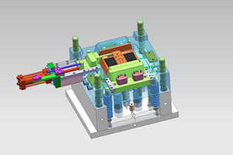 design plastic injection molds using siemens nx and do dfm