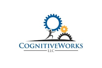 design innovative psychology logo with technology firm