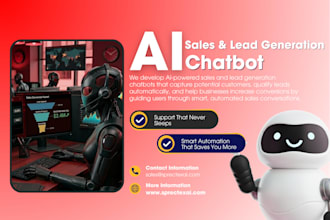 build ai sales and lead generation chatbot for your business