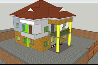 model and renderyour neighborhood
