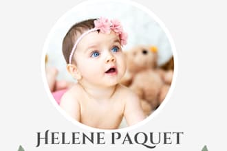 make aesthetic baby shower invitation cards
