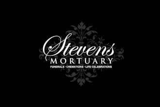 create a respectful funeral logo design