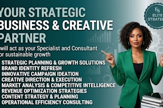 be your business, creative specialist and creative consultant