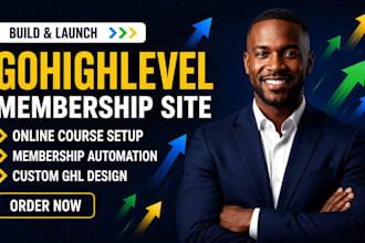 build ghl membership site, ghl course setup, ghl online course, ghl automation