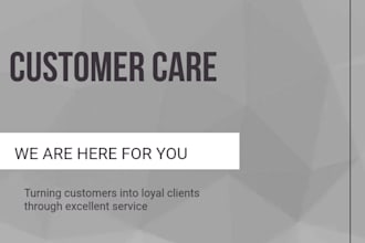 professional customer service and email support for your business