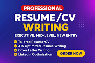 write executive resume and cover letter, uk cv writing