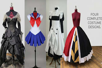 sew custom cosplay costume