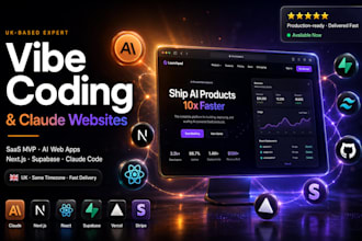 build vibe coding claude code website claude ai saas mvp web app development