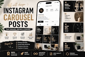 design instagram carousel posts