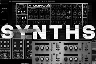 make synths and sound designs for your modern metal music