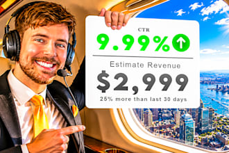 make high ctr thumbnails for you