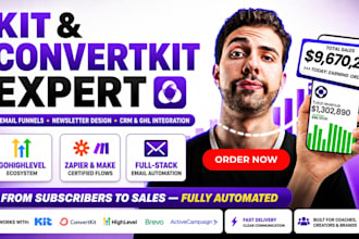 build a kit, convertkit newsletter, kit email, sales funnel