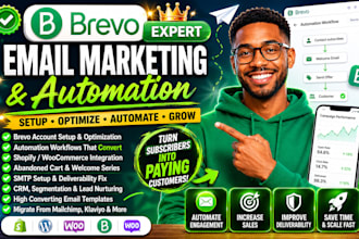 setup brevo automation workflow and email campaigns