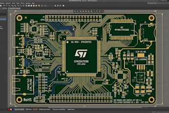 design pcb design, pcb layout and circuit design in altium