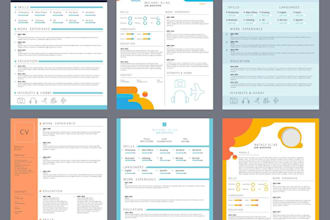 write an ats optimized executive resume and CV design