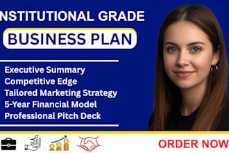 be your expert business plan writer for startups and investors
