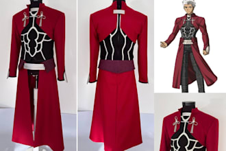 sew costume cosplay fabric design fashion cosplay creation custom anime outfit