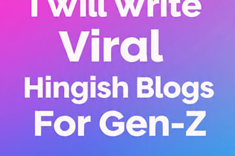 write a 500 word SEO hinglish blog for gen z audience