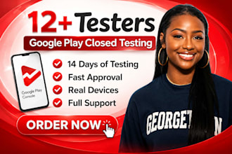 12 testers 20 testers 12 app testers 12 testers google play closed user testing