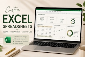 create custom excel spreadsheets