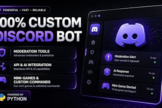 make a custom discord bot