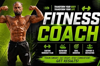 be your online fitness coach, personal trainer and nutritionist