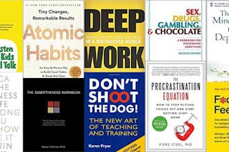 be your book writer, ebook ghostwriter, self help ebook writer ghost book writer