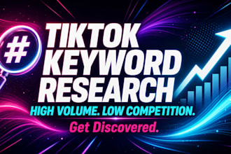 find low competition and high volume tiktok keywords for your business