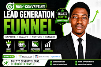build a high converting lead generation sales funnel
