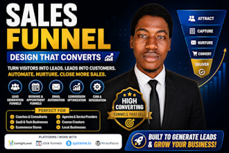 build a high converting sales funnel for lead generation